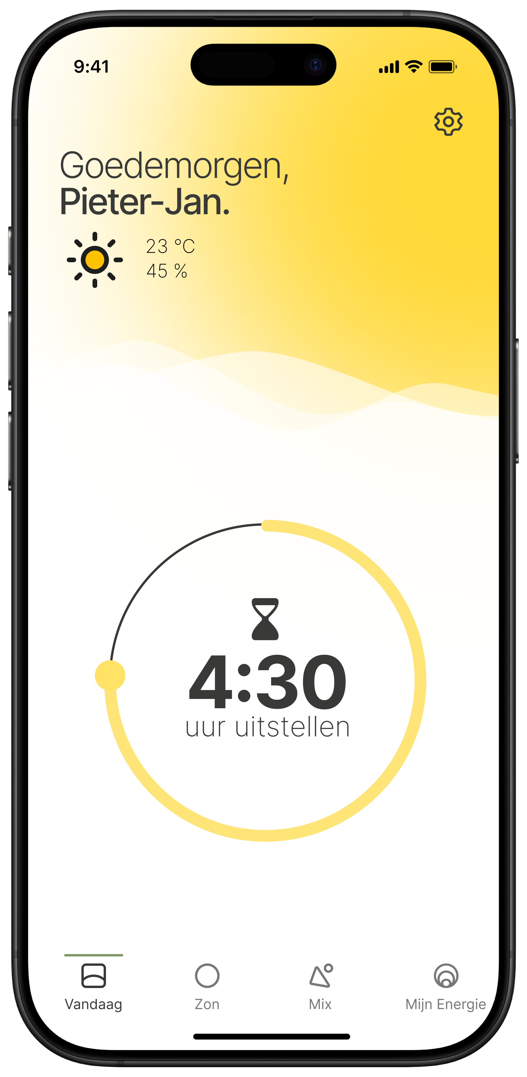 ZonVoorspeller App Screenshot